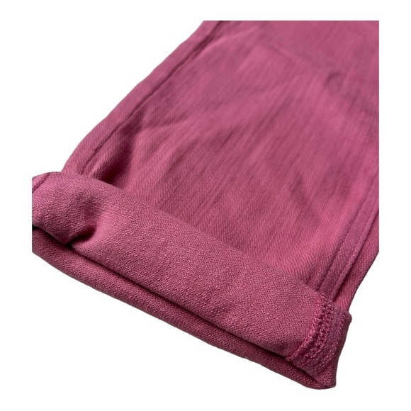 COSMIC BLUE LOVE Pink Flamingo Denim Jeans Stretch Skinny Split Cuffs Size 27P - Picture 13 of 14